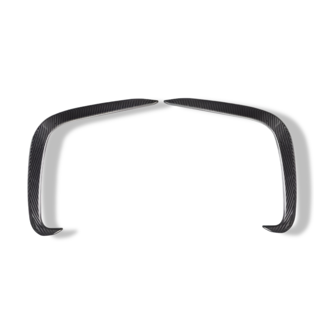 Carbon Fiber Front Lip Splitters - BMW G14 / G15 / G16 8 Series