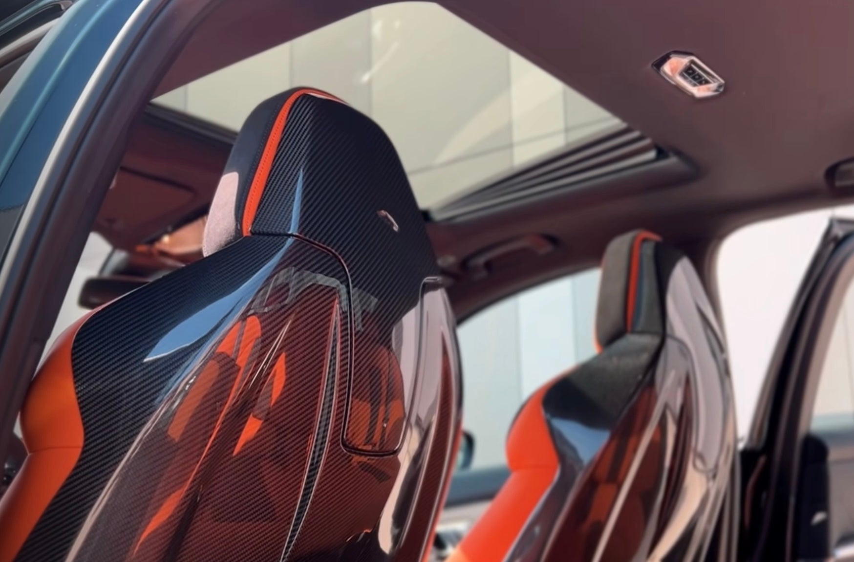 Carbon Fiber Full Seat Back Cover - BMW G80 M3 / G82 M4 / G83 M4