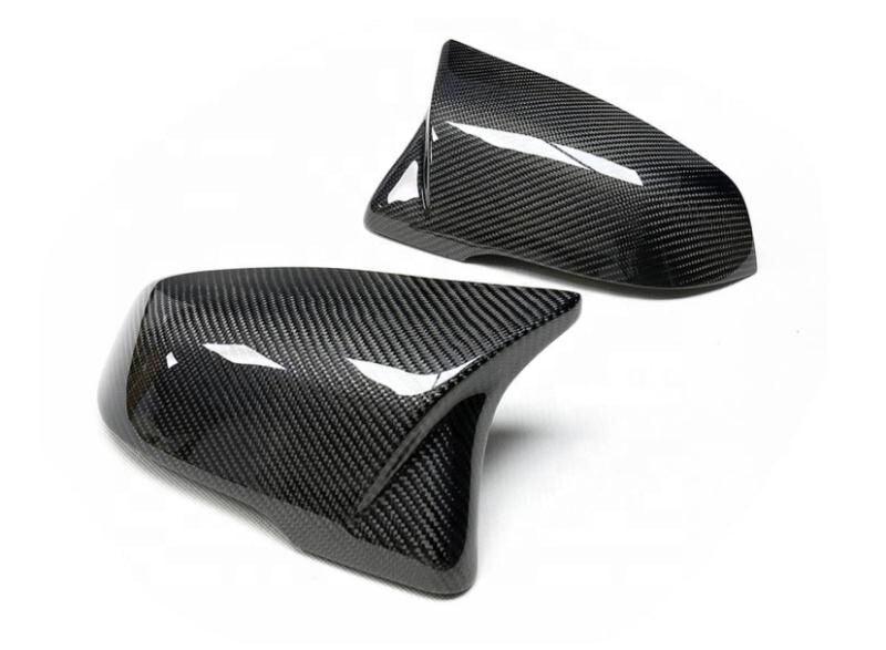 M Style Carbon Fiber Mirror Caps - A90/A91 Supra