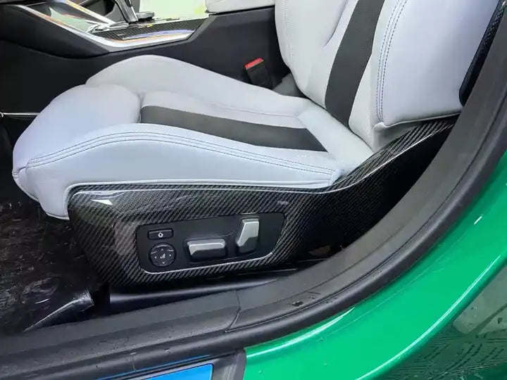 Carbon Fiber Seat Trim Cover - BMW G80 M3 / G82 M4 / G83 M4