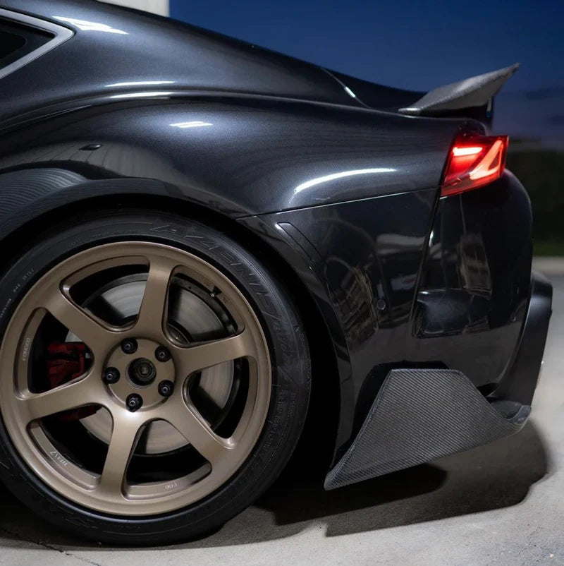 MK5 Supra Carbon Fiber Rear Splats - A90/A91 Supra