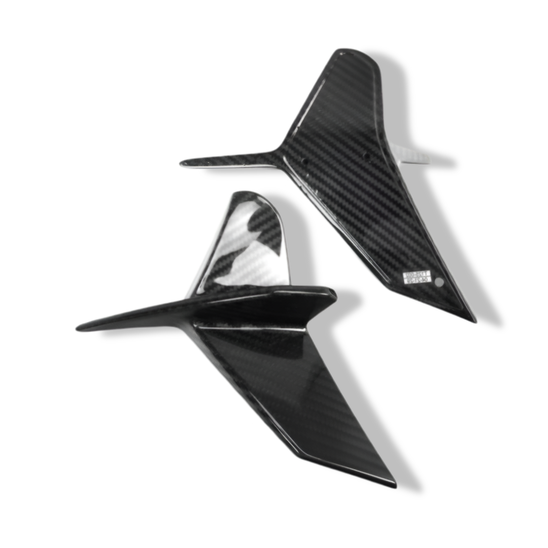 Carbon Fiber Front Lip Splitters - BMW G14 / G15 / G16 8 Series