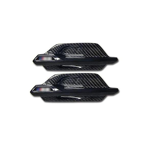 Carbon Fiber Side Fender Vent Trim Set - BMW F87 M2