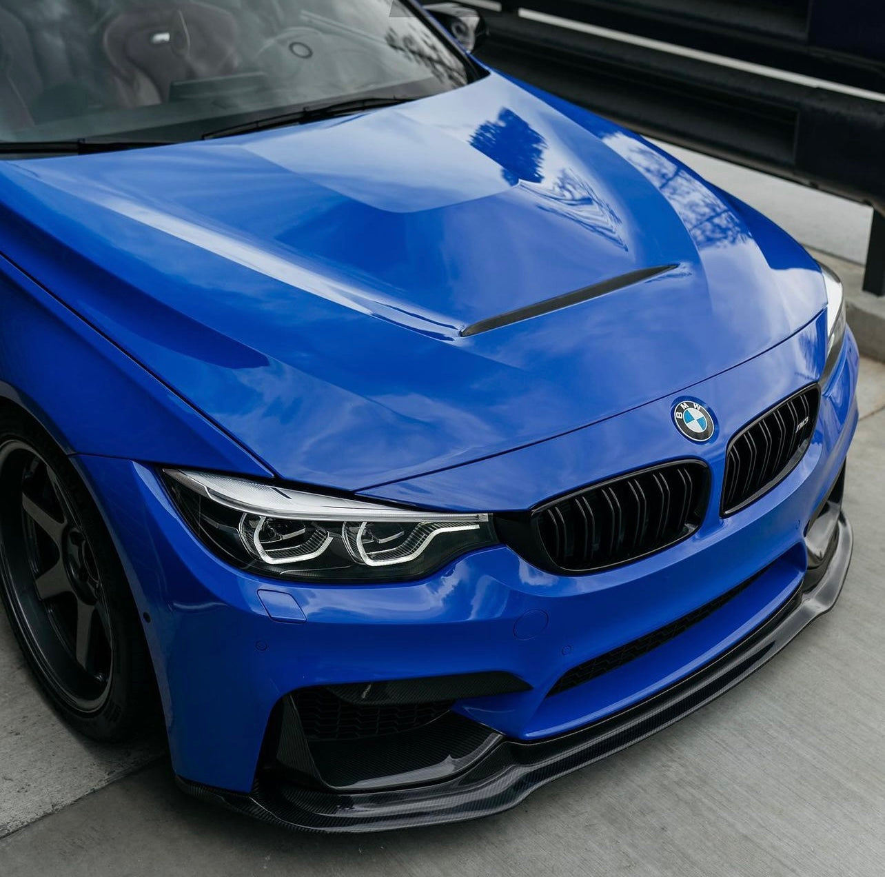 Carbon Fiber Front Lip V Style - BMW F80 M3 / F82 M4 / F83 M4