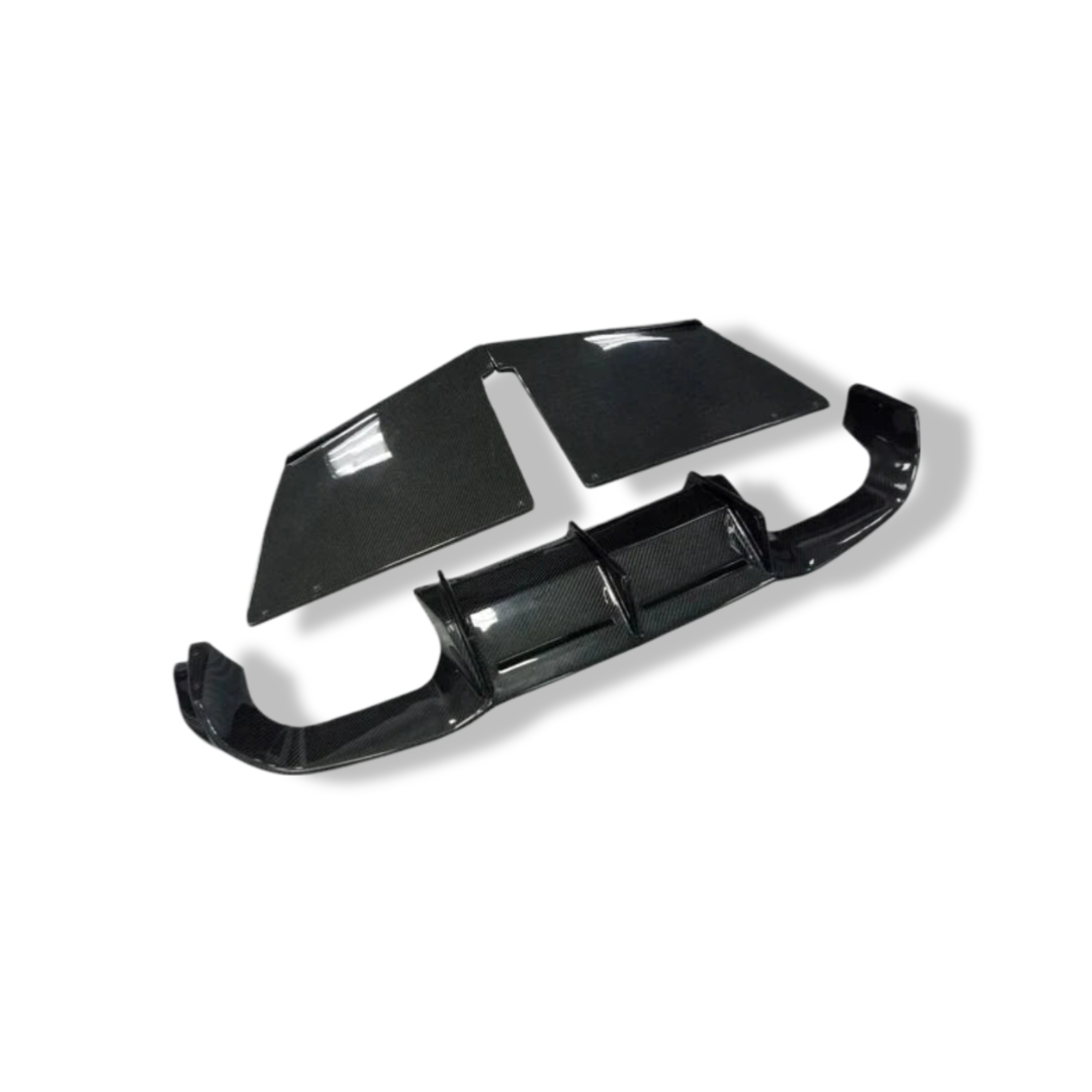 Carbon Fiber Rear Diffuser MP Style - BMW F87 M2 / M2 Competition