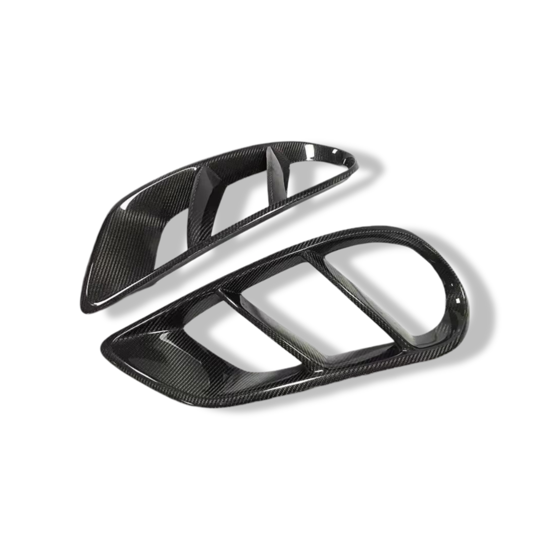 Carbon Fiber Front Air Vent Trims BRS Style - Mercedes Benz W205 C Class