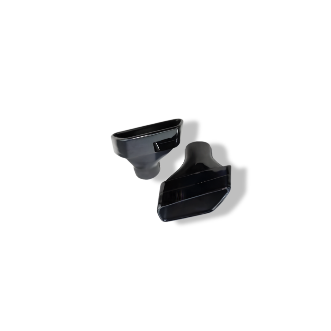 Stainless Black Exhaust Tips - BMW G30 / G38 5 Series