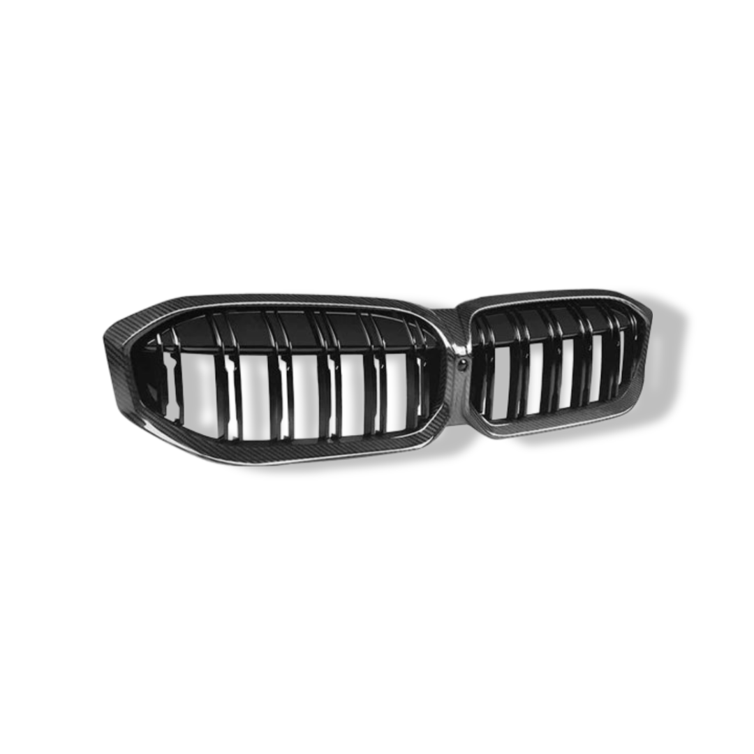 Dual Slat Carbon Fiber Grilles - BMW G20 3 Series LCI