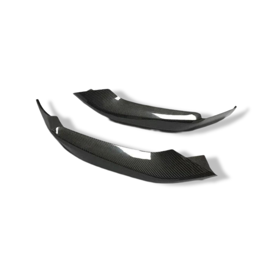 Carbon Fiber Front Low Splitters MP Style - BMW G30 5 Series