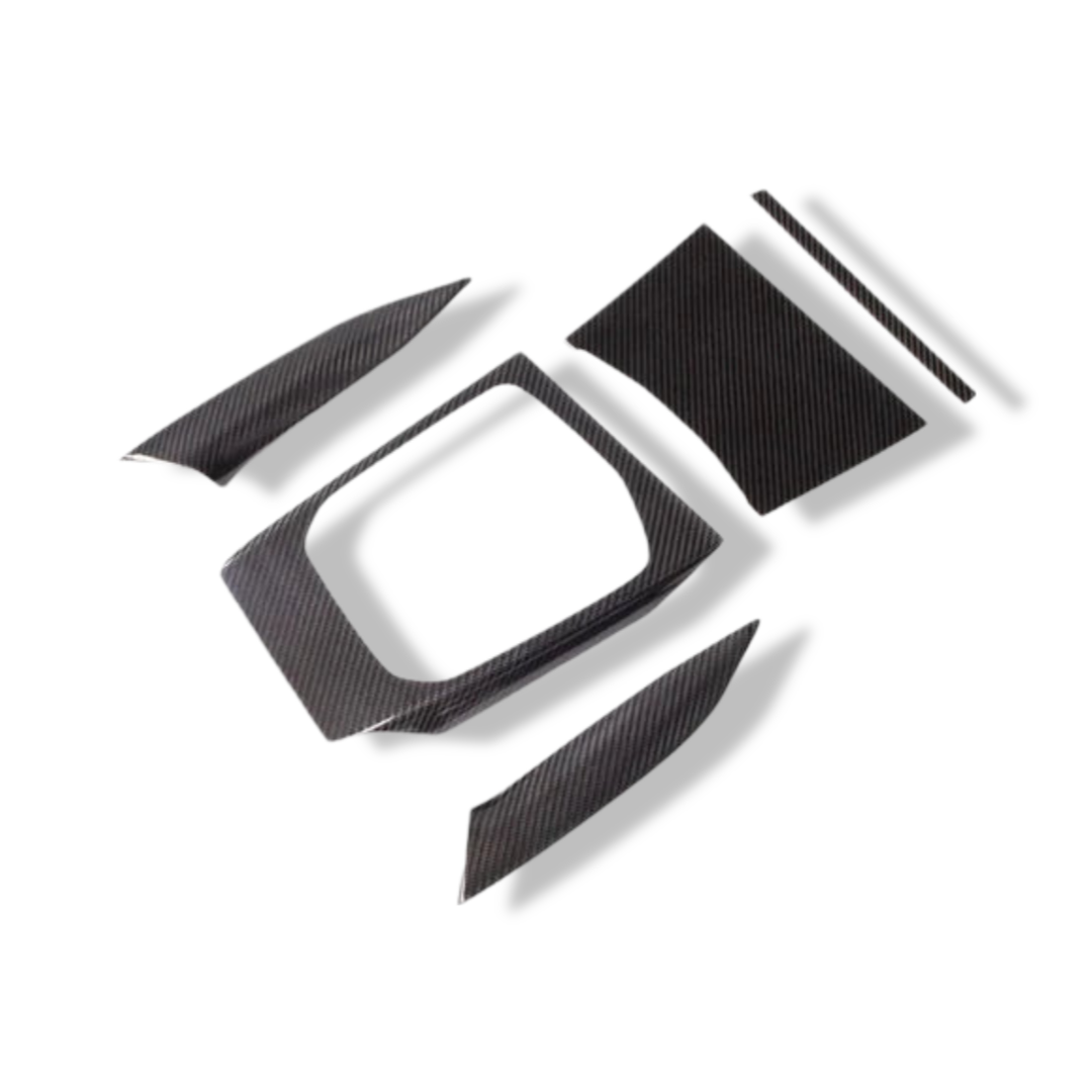 Carbon Fiber Center Console Trim Set - BMW G Chassis