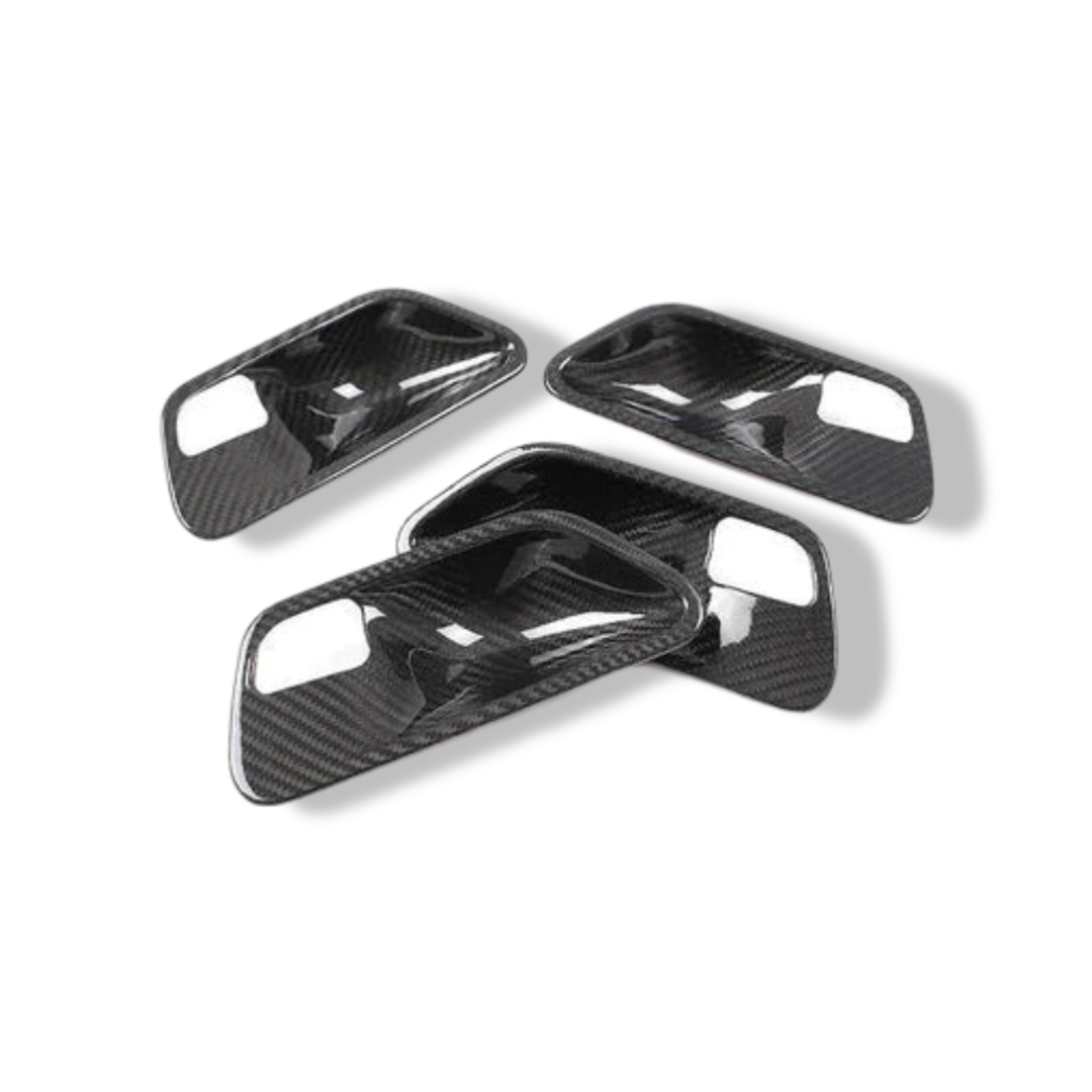 Carbon Fiber Interior Door Bowl Trim Set - BMW F Chassis