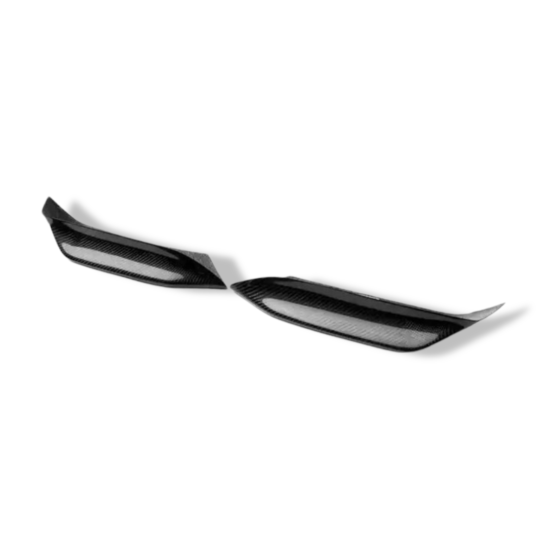 Carbon Fiber Front Bumper Upper Splitters - BMW F80 M3 / F82 M4 / F83 M4