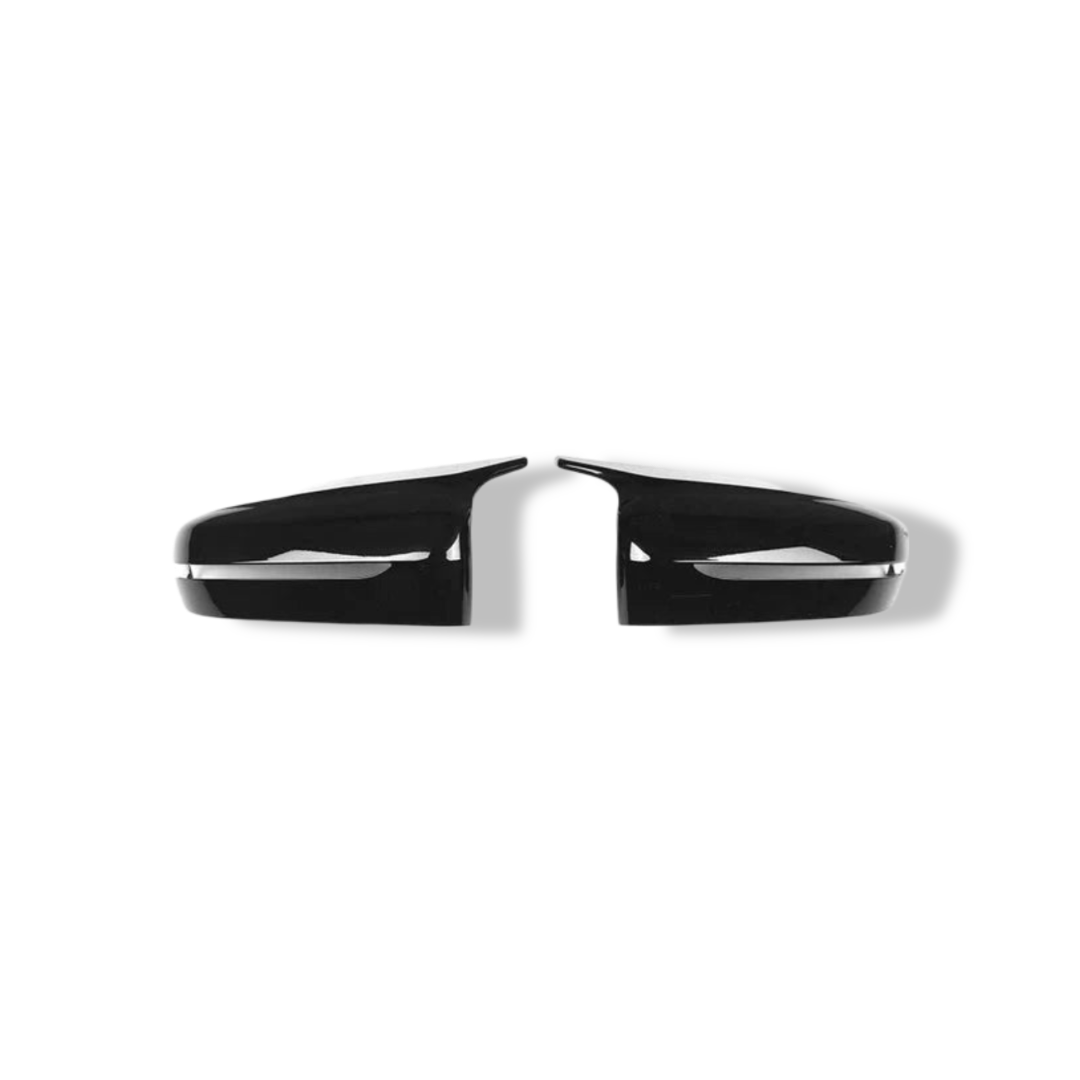 Gloss Black Mirror Cap Set M Style - BMW G20 3 Series