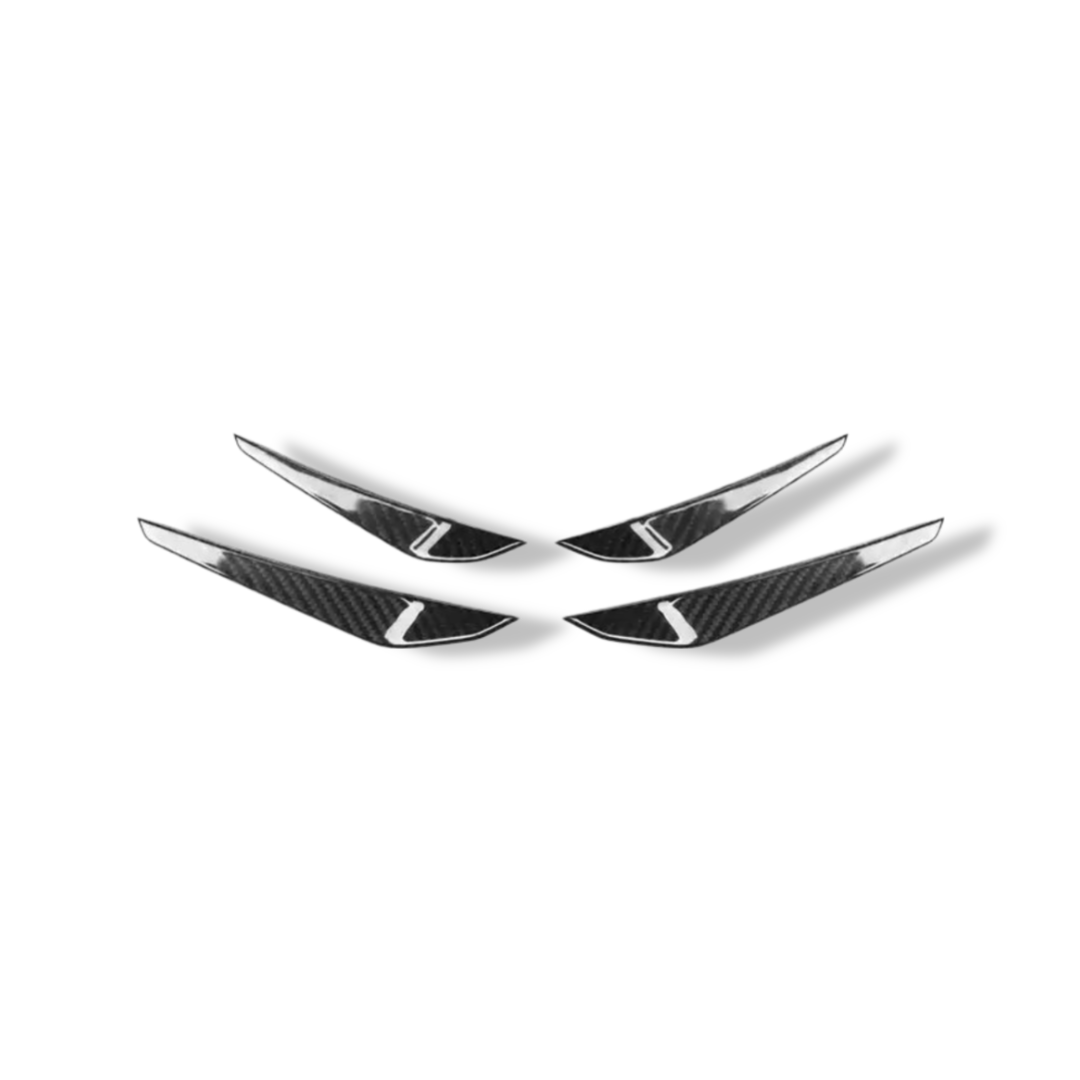 Carbon Fiber Front Canard Splitters MP Style - BMW G80 M3 / G82 M4 / G83 M4