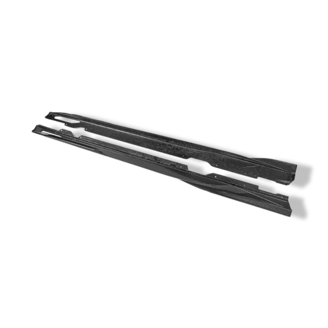 Carbon Fiber Side Skirts Z Style - BMW G26 4 Series
