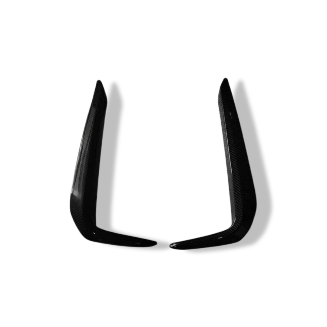 Carbon Fiber Front Upper Splitters - BMW G30 / G38 5 Series