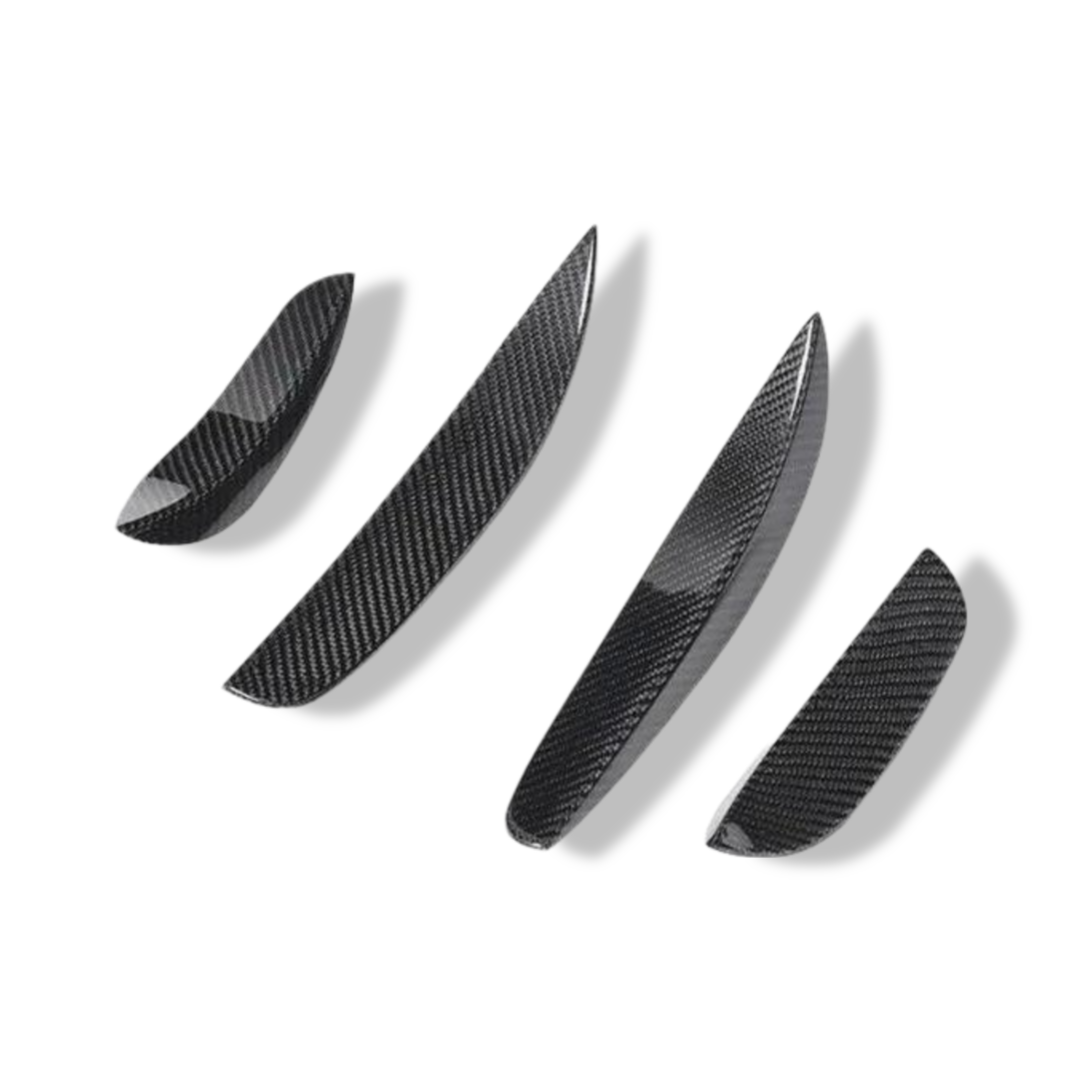 Carbon Fiber Front Canards BRS Style - Mercedes Benz W205 C63 AMG C-Class