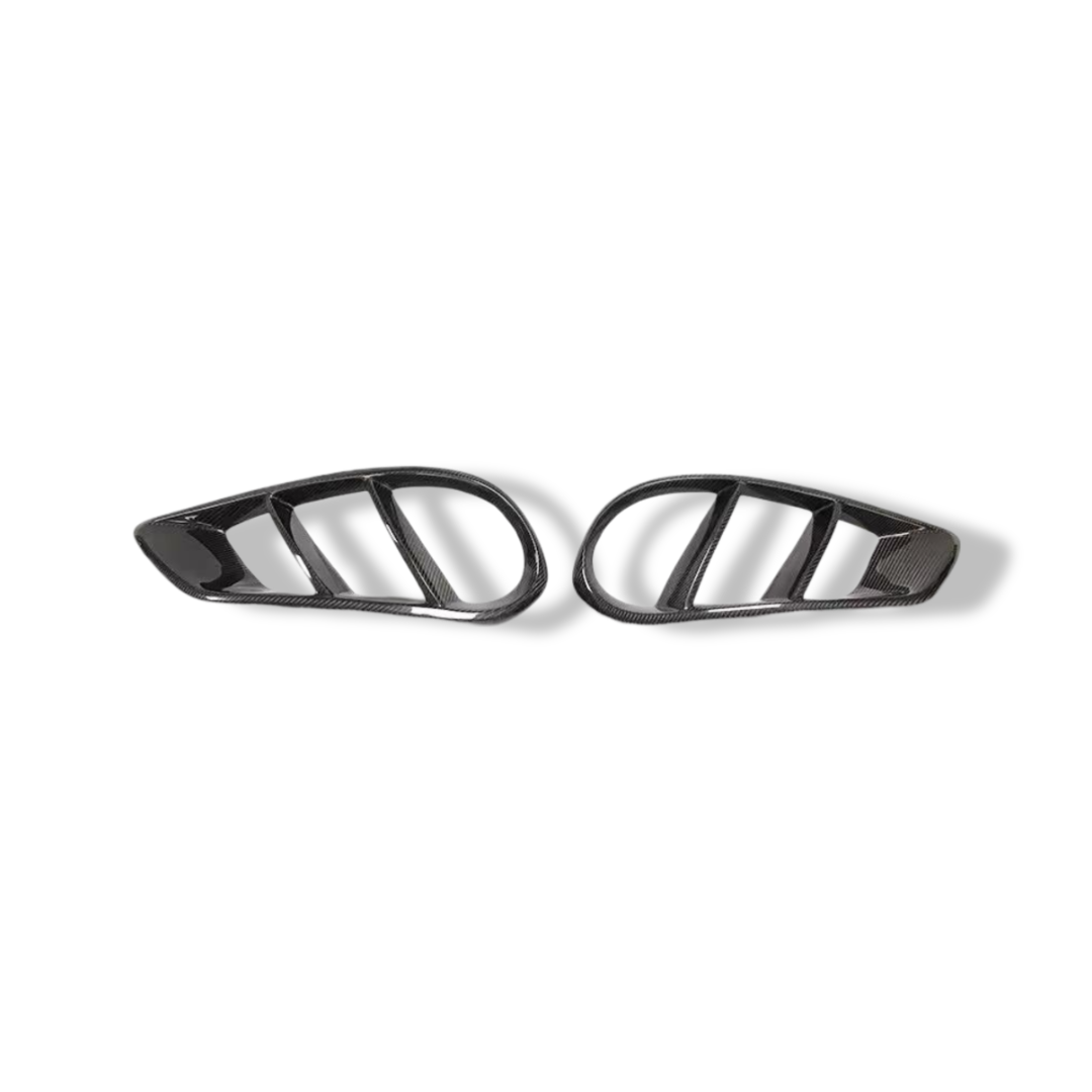 Carbon Fiber Front Air Vent Trims BRS Style - Mercedes Benz W205 C Class