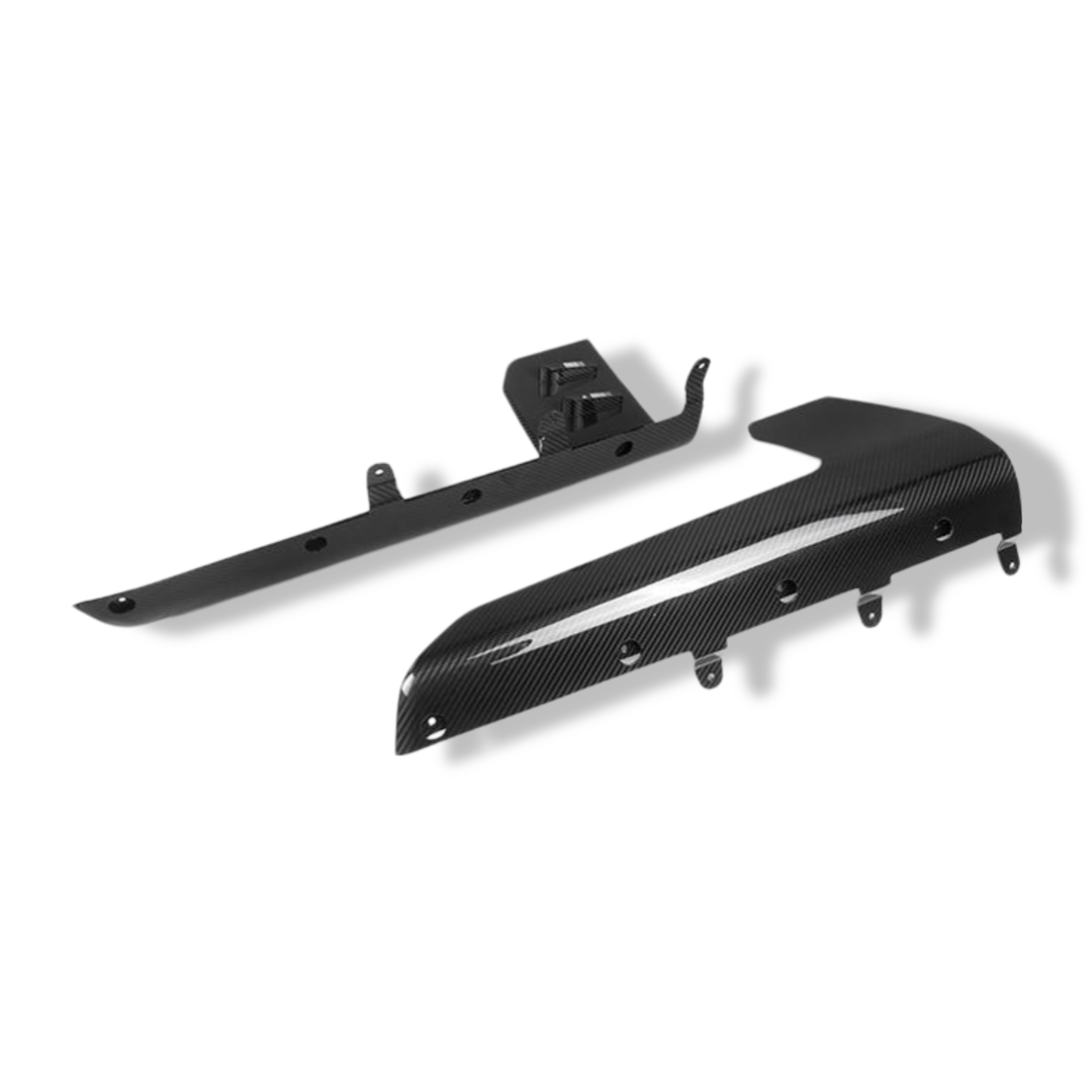 Carbon Fiber Side Skirt Winglets MP Style - BMW G87 M2