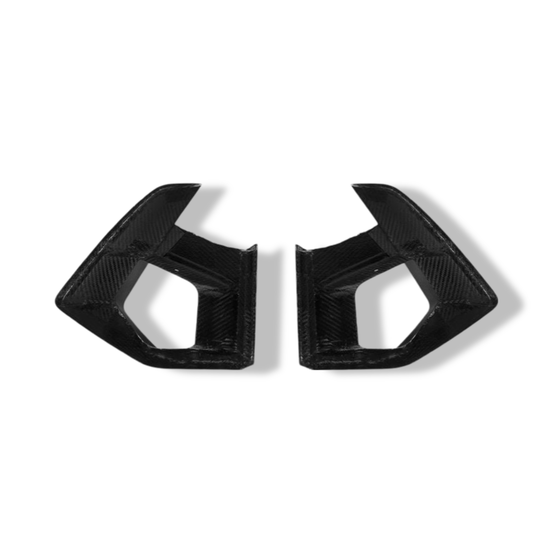 Carbon Fiber Front Air Ducts SQ Style - BMW F97 X3M LCI