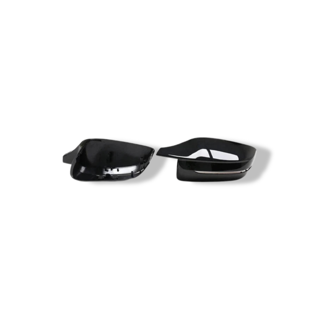 Gloss Black Mirror Cap Set M Style - BMW G Chassis