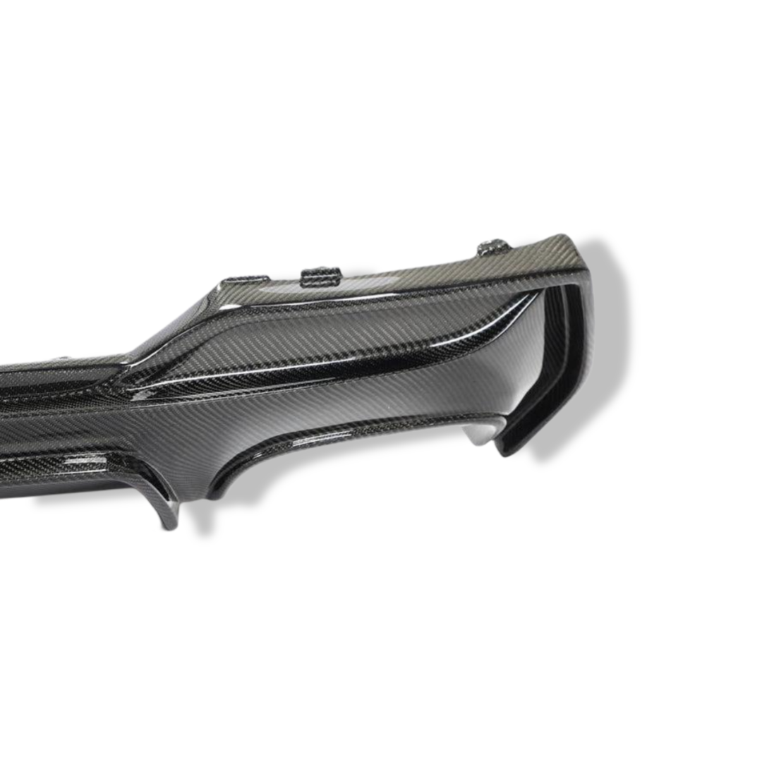 Carbon Fiber Rear Diffuser K Style - BMW G22 4 Series