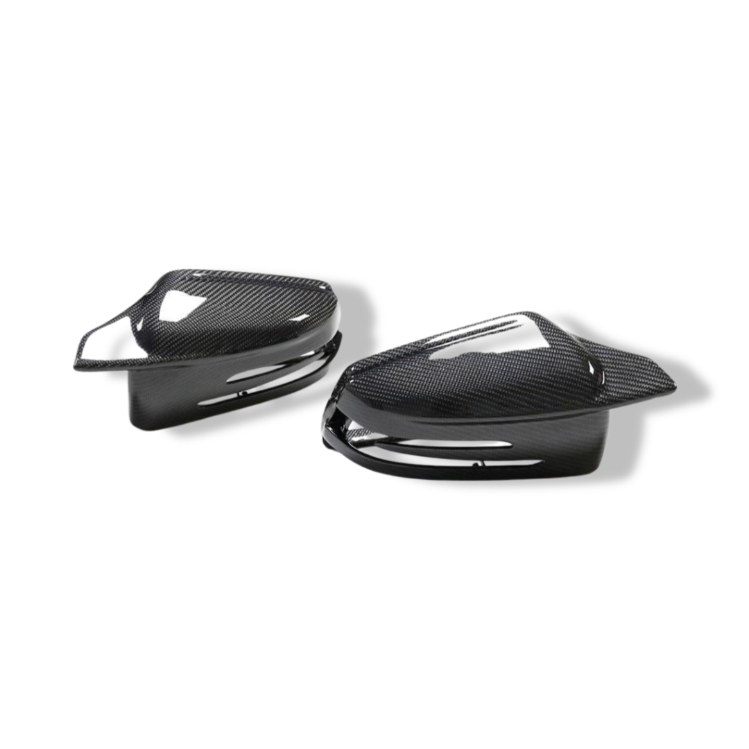 Carbon Fiber Mirror Cap Set - Mercedes Benz W212 E-Class / W204 C-Class