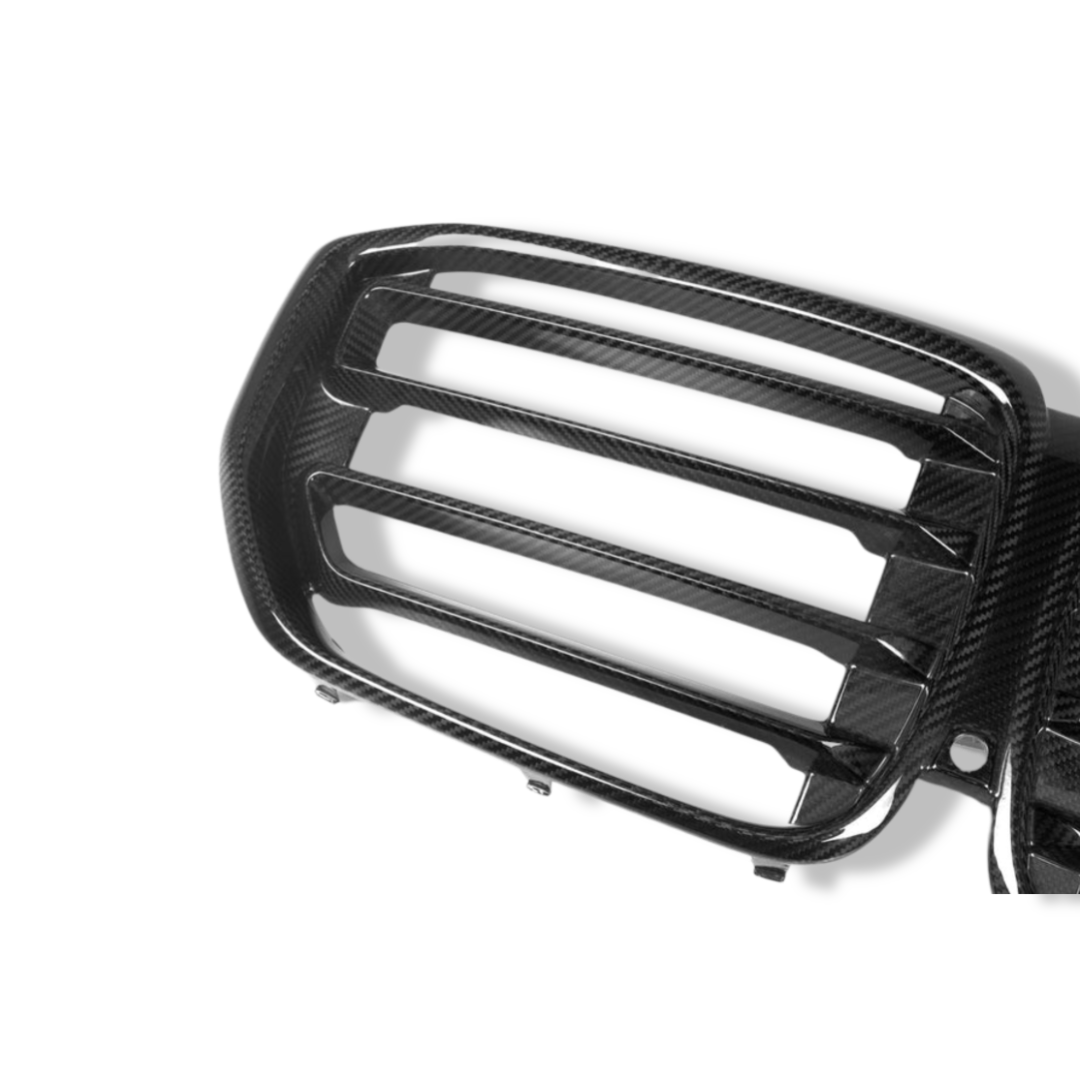 Carbon Fiber Front Grill X5M Style - BMW G05 X5 LCI