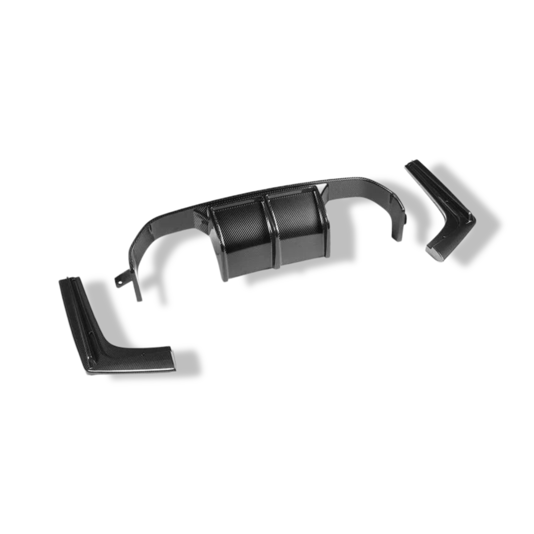 Carbon Fiber Rear Diffuser V Style - BMW F80 M3 / F82 M4 / F83 M4