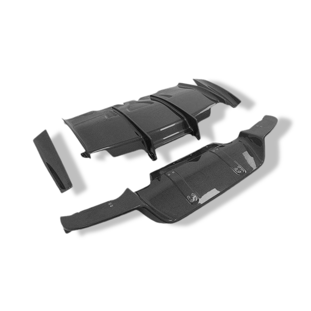 Carbon Fiber Rear Diffuser PSM Style - BMW F06 / F12 / F13 M6
