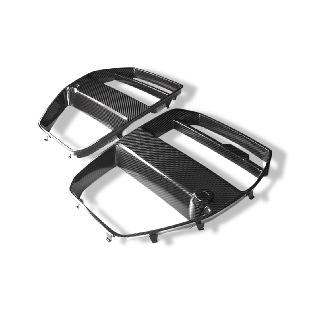 Carbon Fiber Front Grilles V Style - BMW G80 M3 / G82 M4 / G83 M4