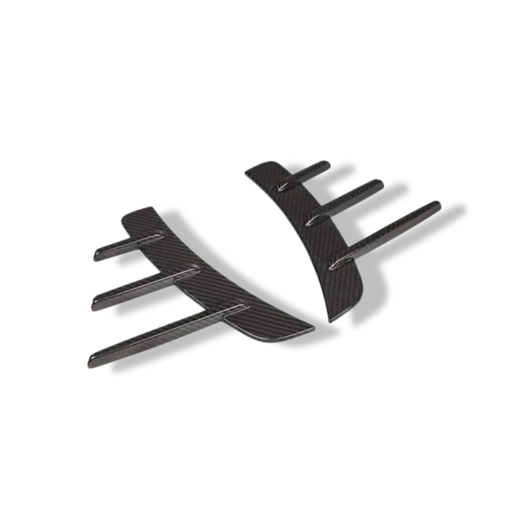 Carbon Fiber Rear Fender Trims SQ Style - BMW G22 / G23 4 Series