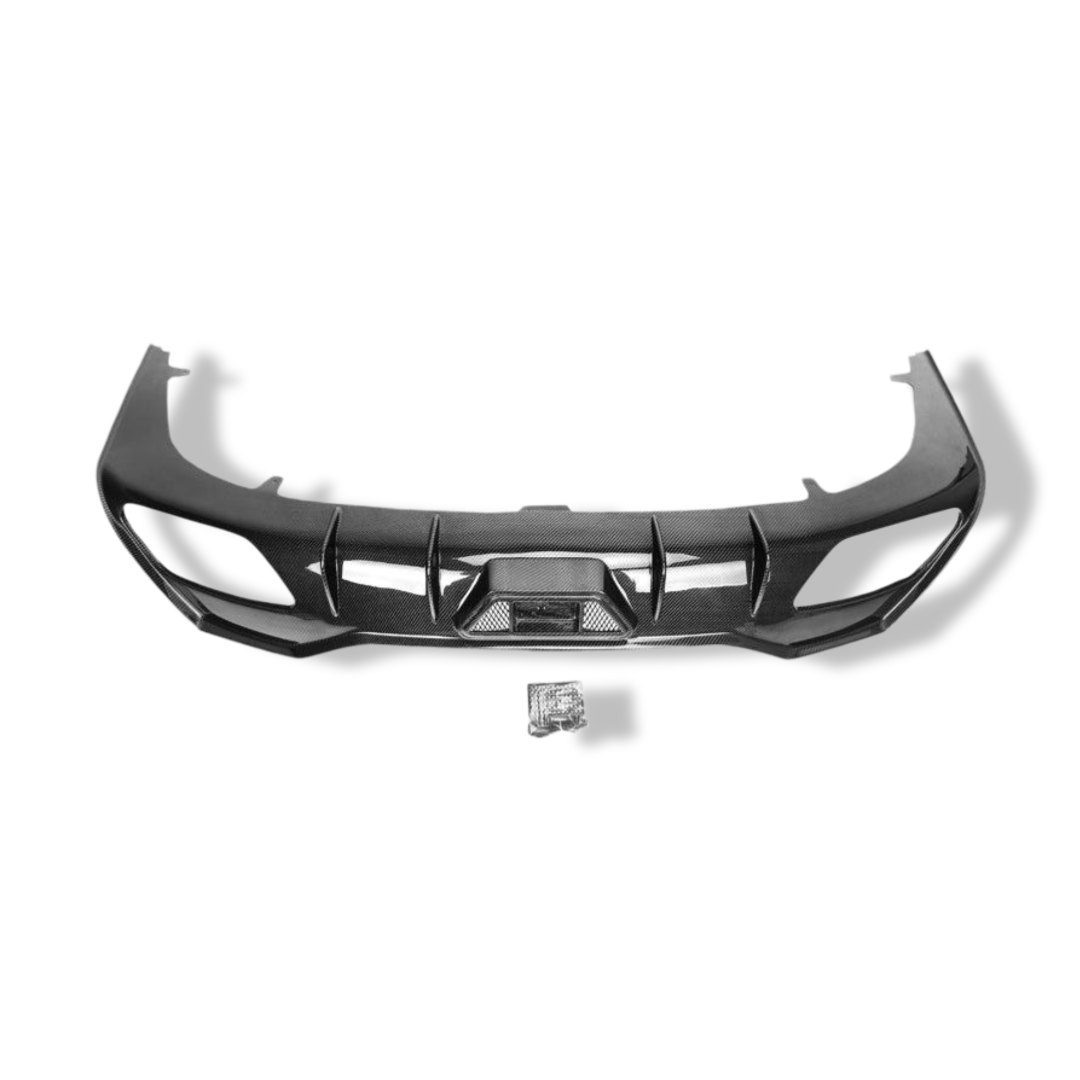 Carbon Fiber Rear Diffuser AC Style - BMW G14 / G15 / G16 8 Series