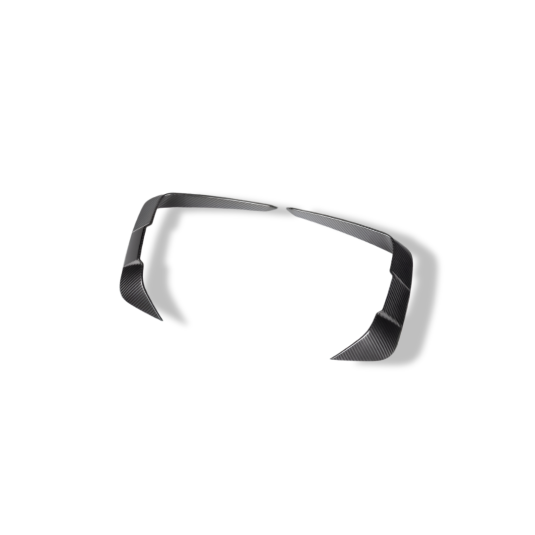 Carbon Fiber Front Upper Splitters - BMW G14 / G15 / G16 8 Series