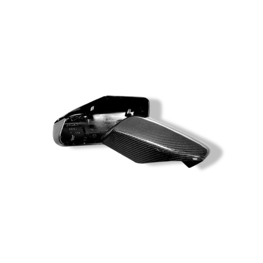 Carbon Fiber Mirror Cap Set - BMW E60 / E61 5 Series / E63 / E64 6 Series
