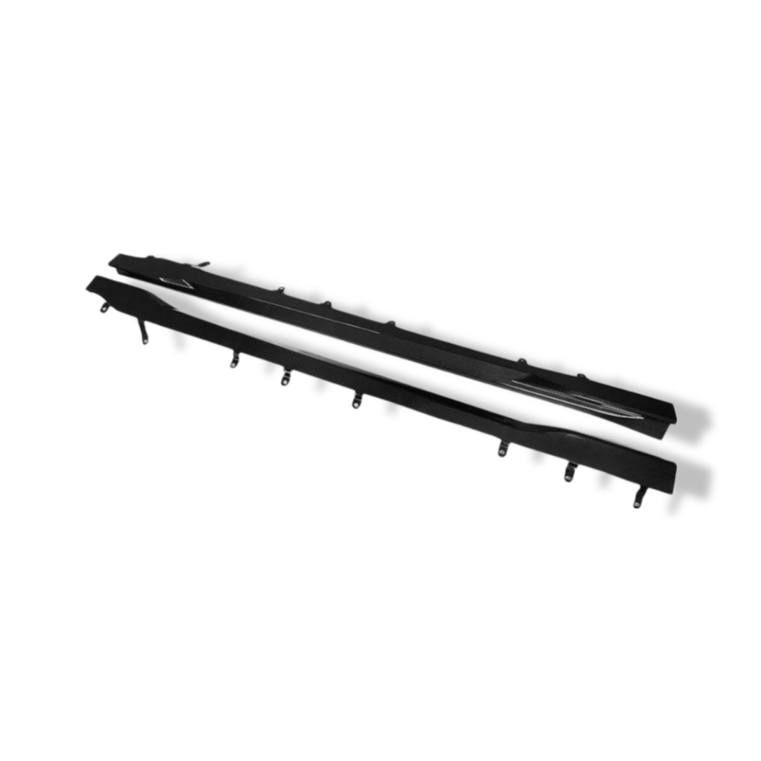 Carbon Fiber Side Skirts SQ Style - BMW G87 M2