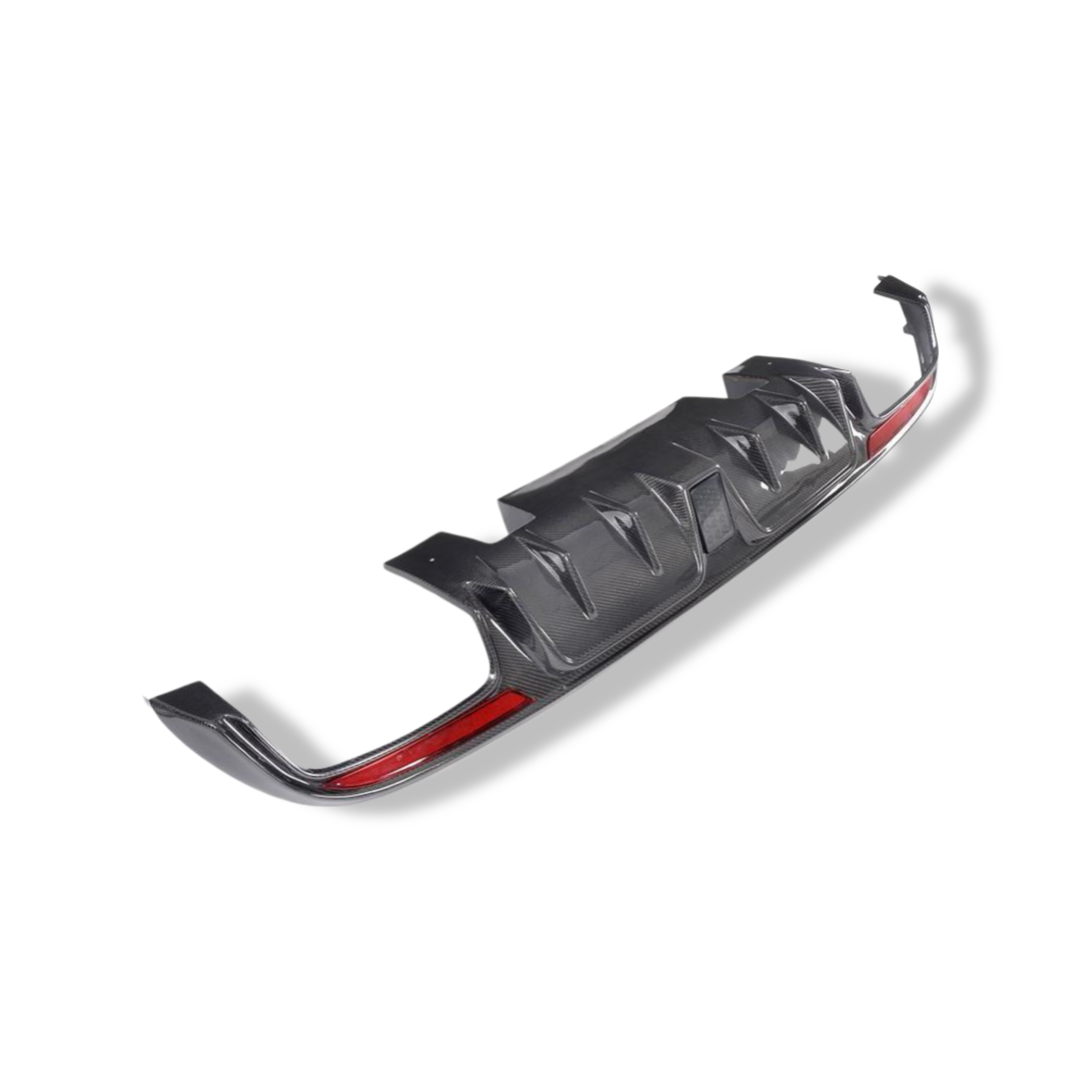 Carbon Fiber Rear Diffuser BRS Style - Mercedes Benz W205 C63 AMG