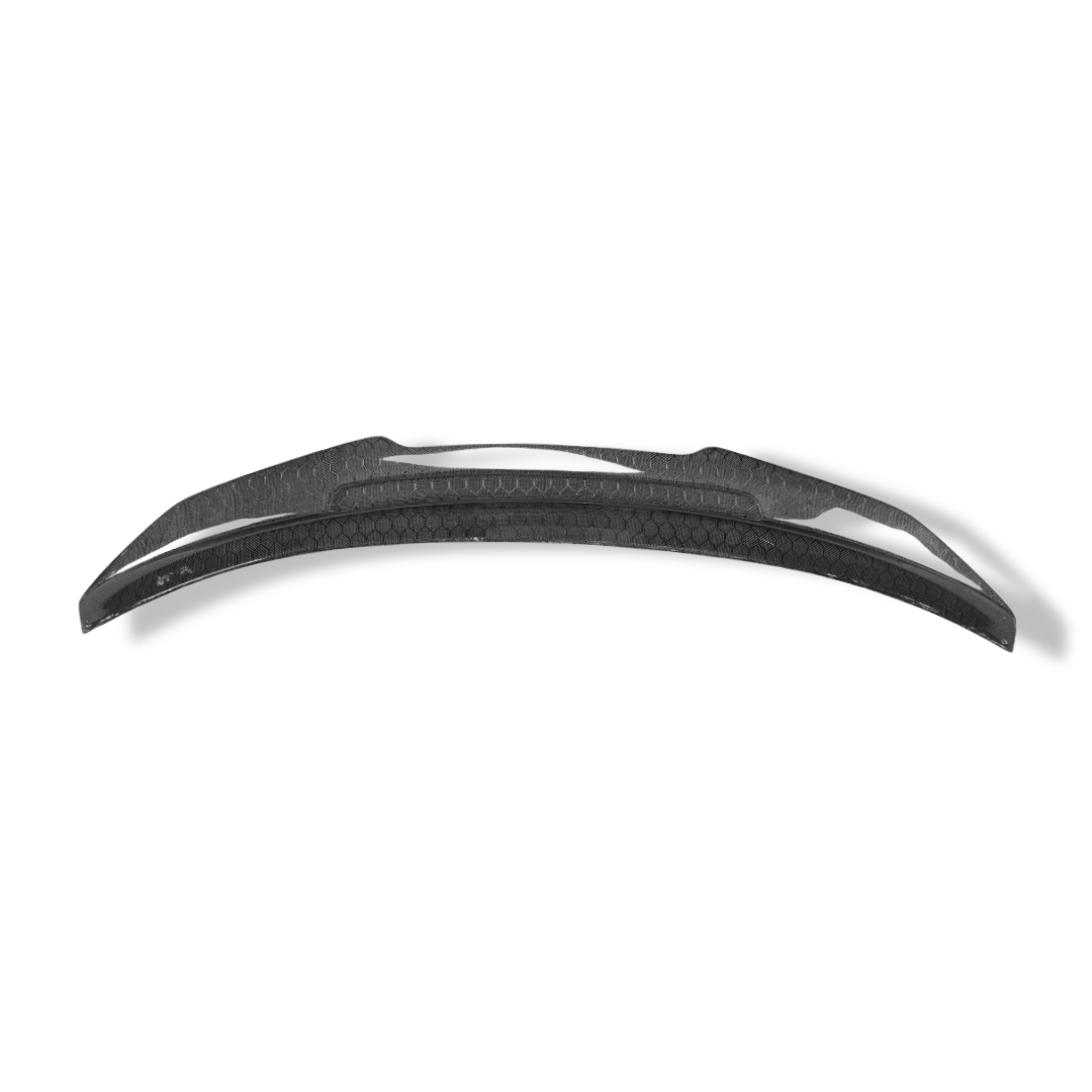 Honeycomb Carbon Fiber Trunk Spoiler PSM Style - BMW F80 M3 / F30 3 Series