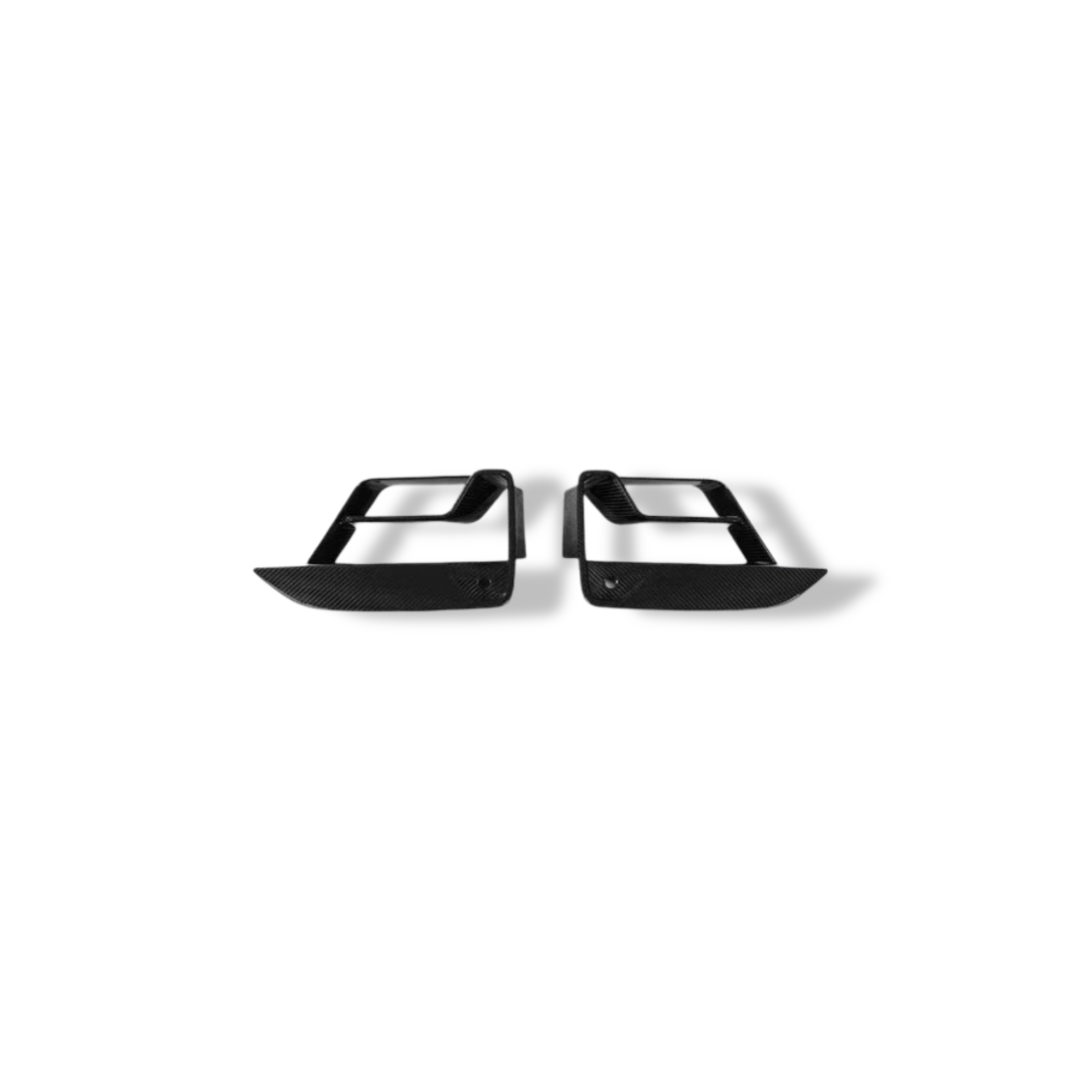 Carbon Fiber Front Bumper Air Vent Trims - BMW F90 M5 / 5 Series