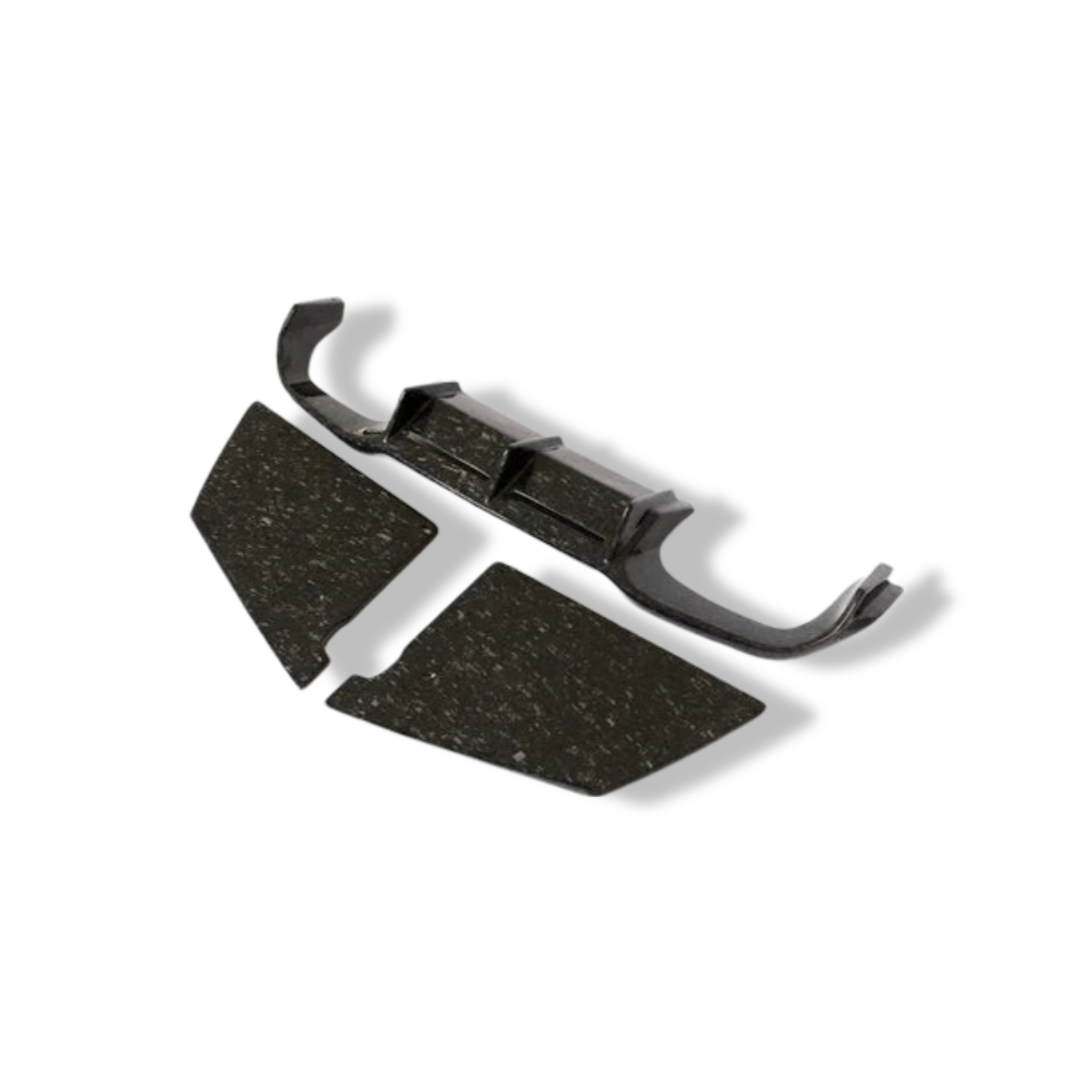 Forged Carbon Rear Diffuser MP Style - BMW F87 M2 / M2 Competition
