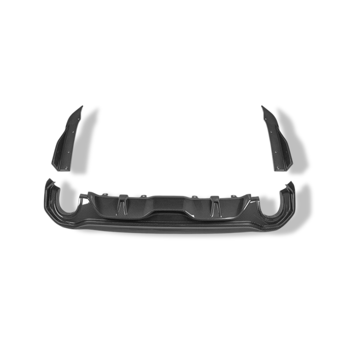 Carbon Fiber Rear Diffuser Z Style - BMW G26 4 Series