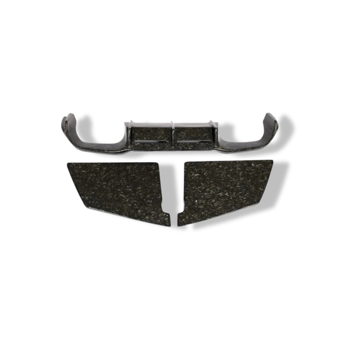 Forged Carbon Rear Diffuser MP Style - BMW F87 M2 / M2 Competition