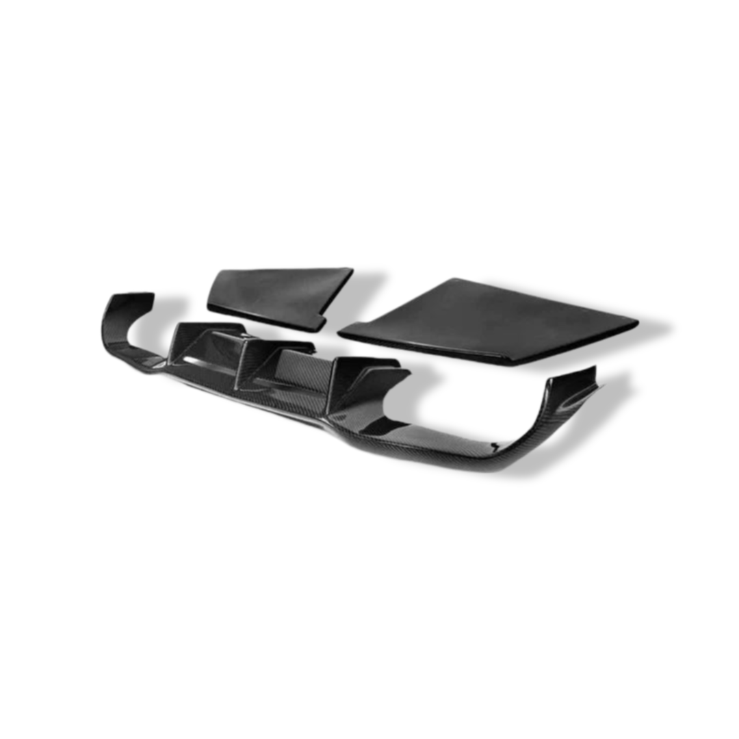 Carbon Fiber Rear Diffuser MP Style - BMW F87 M2 / M2 Competition