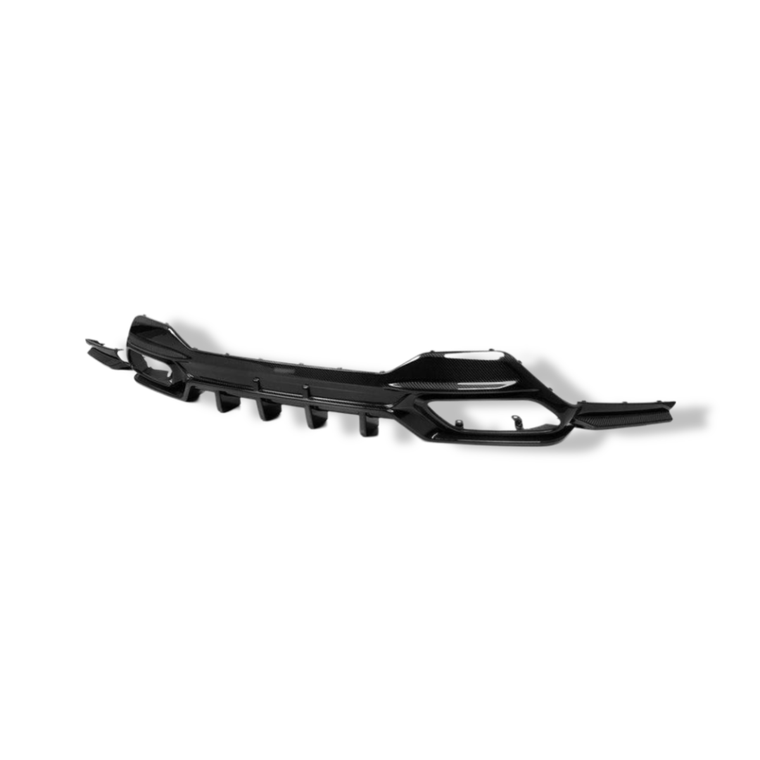 Carbon Fiber Rear Diffuser SQ Style - BMW G14/G15 8 Series