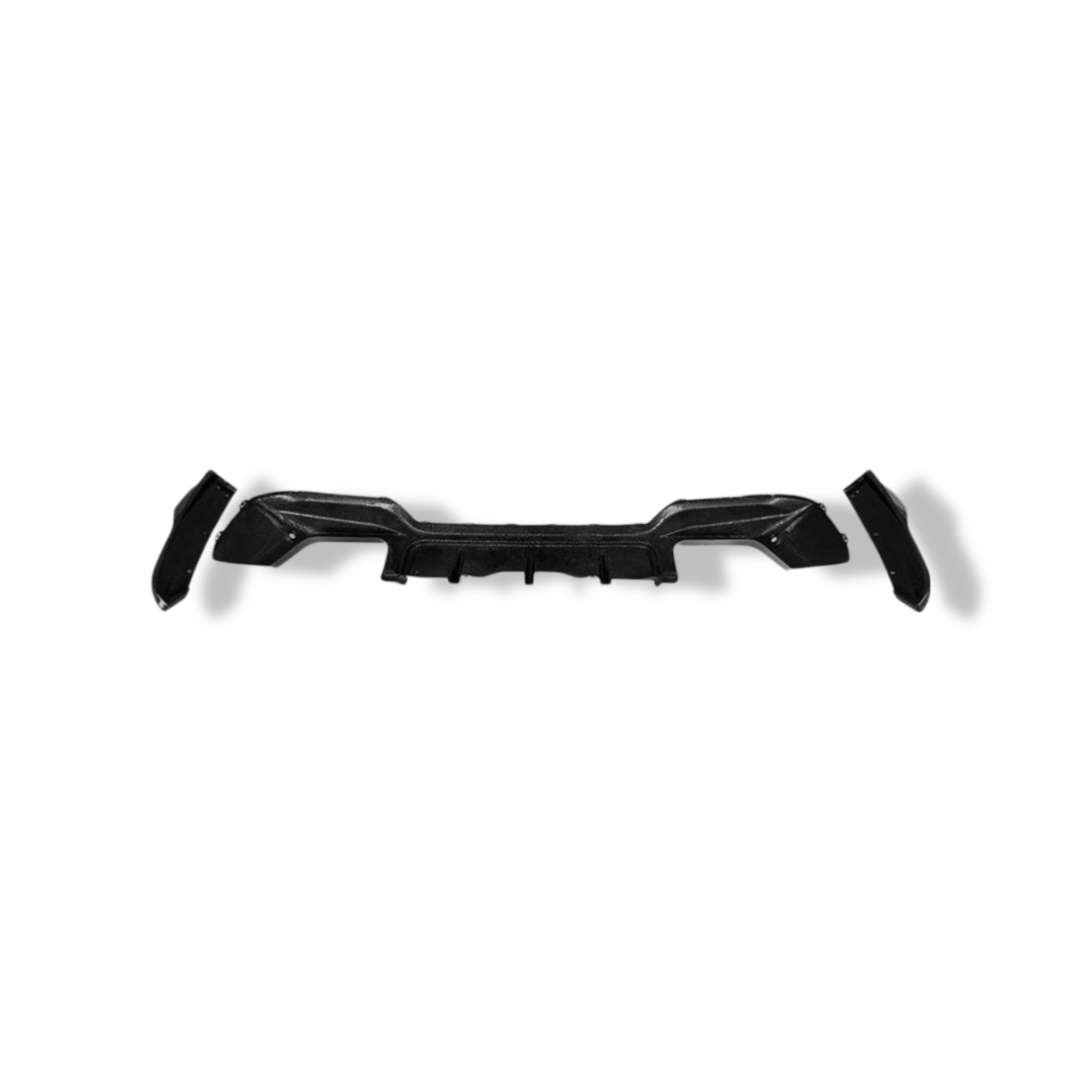 Carbon Fiber Rear Diffuser SQ Style - BMW F97 X3M LCI