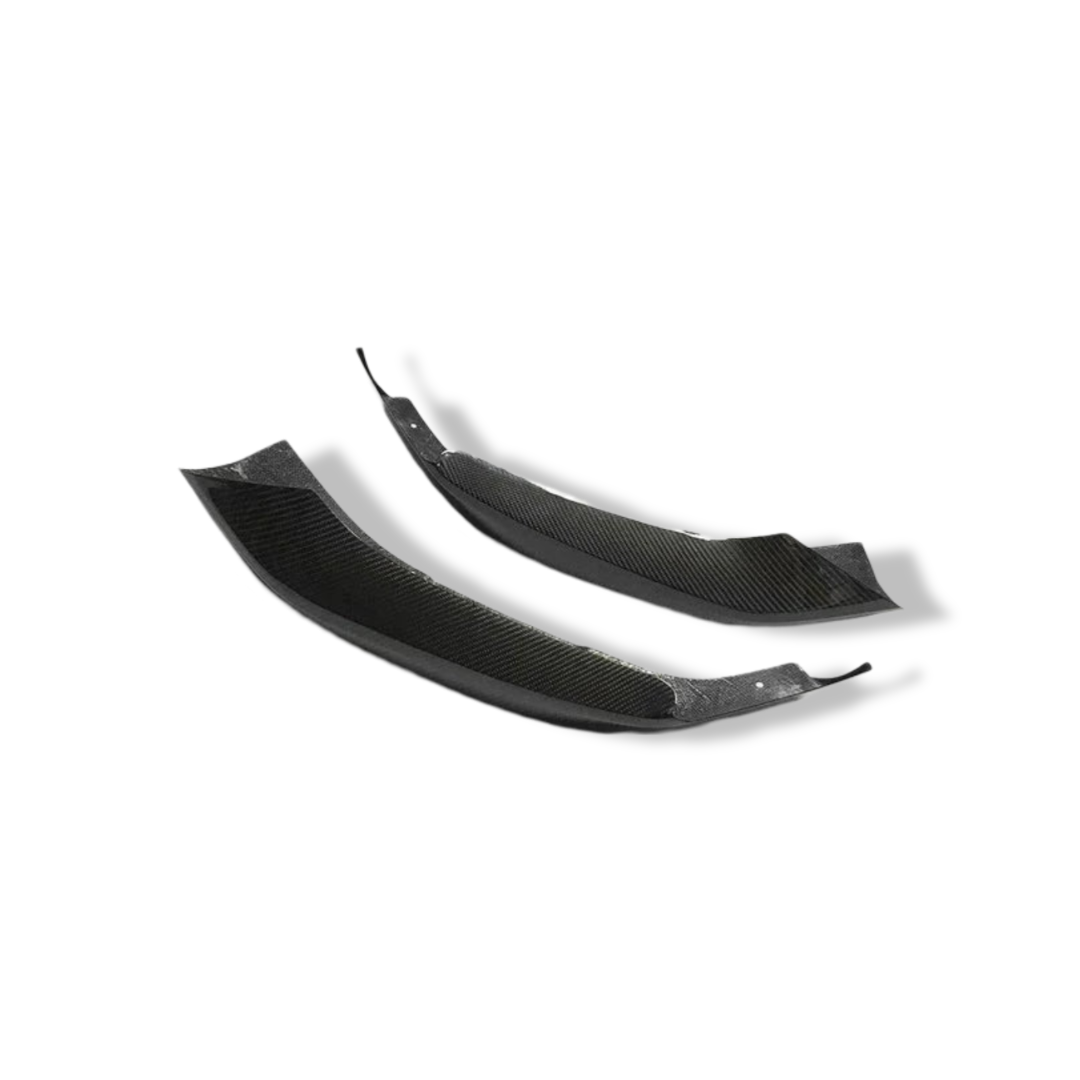 Carbon Fiber Front Low Splitters MP Style - BMW G30 5 Series