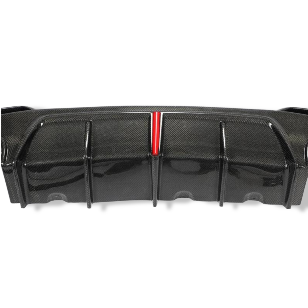 Carbon Fiber Rear Diffuser K Style - BMW G22 4 Series