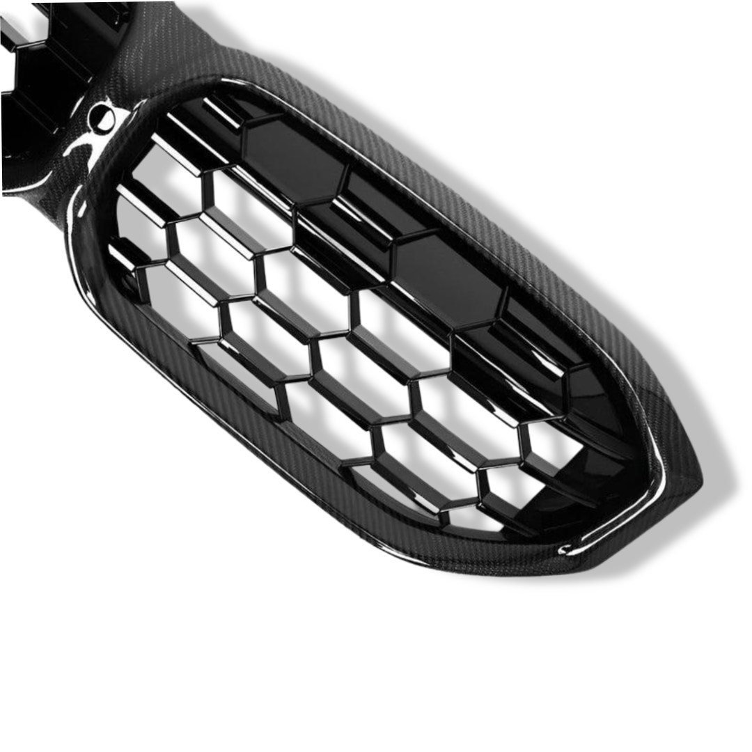 Carbon Fiber Diamond Style Front Grille - BMW G20 3 Series LCI