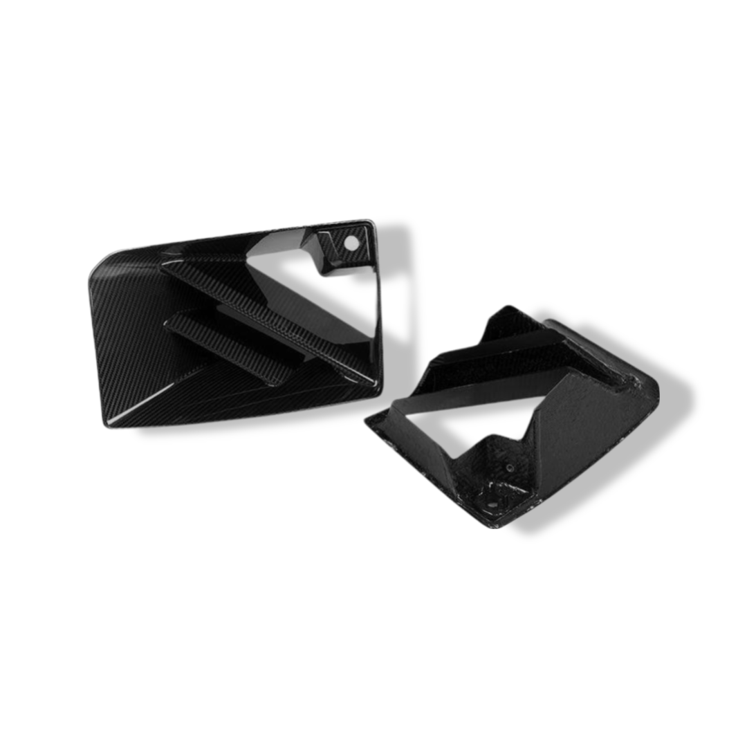 Carbon Fiber Front Air Ducts SQ Style - BMW G87 M2