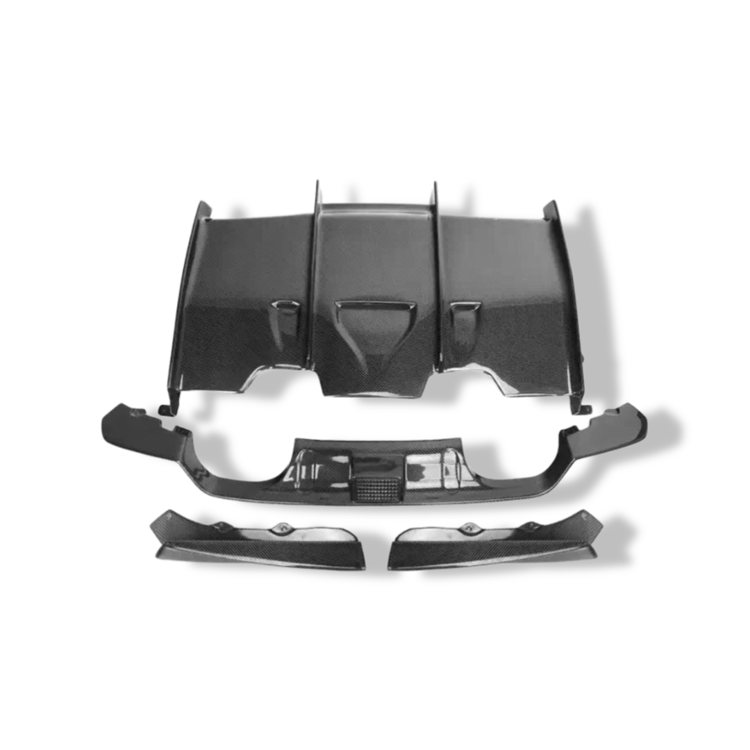 Carbon Fiber Rear Diffuser PSM Style - BMW F80 M3 / F82 M4 / F83 M4